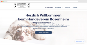 Webdesign für Hundeverein